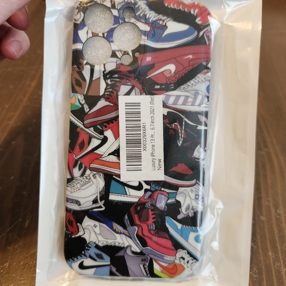 Basketball Shoes Themed iPhone 13 Pro Max Case 2021 Luxury Case For 6.7" Phone - Picture 2 of 6